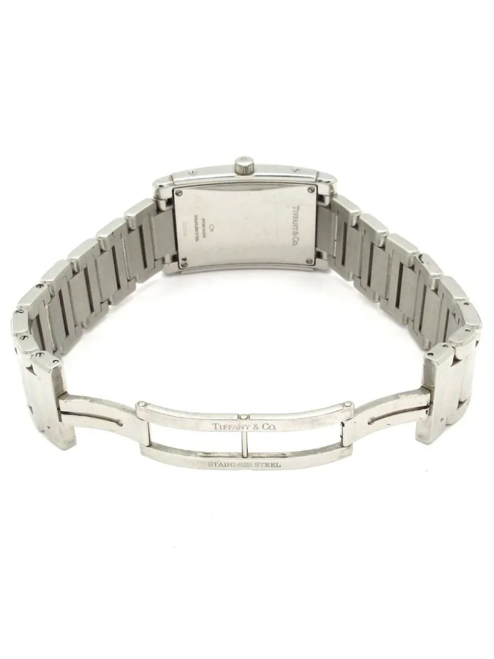 Tiffany & Co Watch Grand Rectangular White